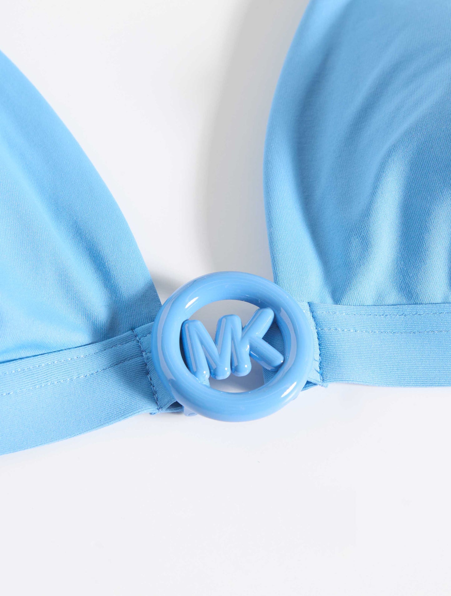 Michael Kors Logo Bikini Top - Bubble Logo Solids