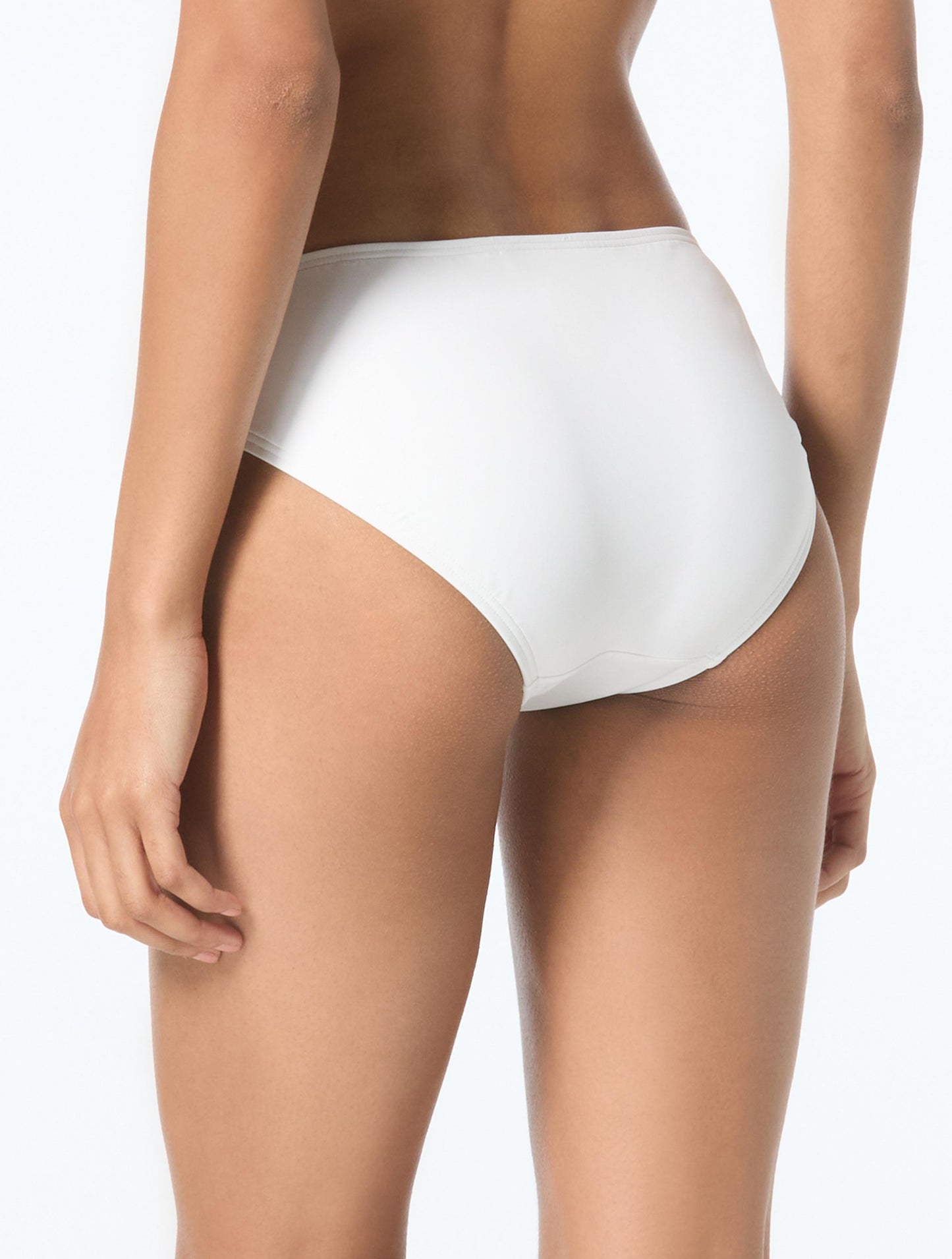 Michael Kors Logo Ring Classic Bikini Bottom - Bubble Logo Solids