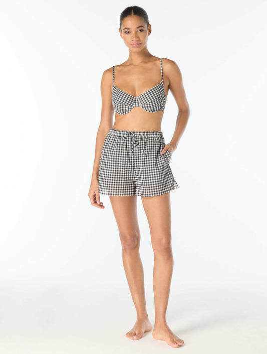 Michael Kors Cover Up Shorts - Boho Gingham