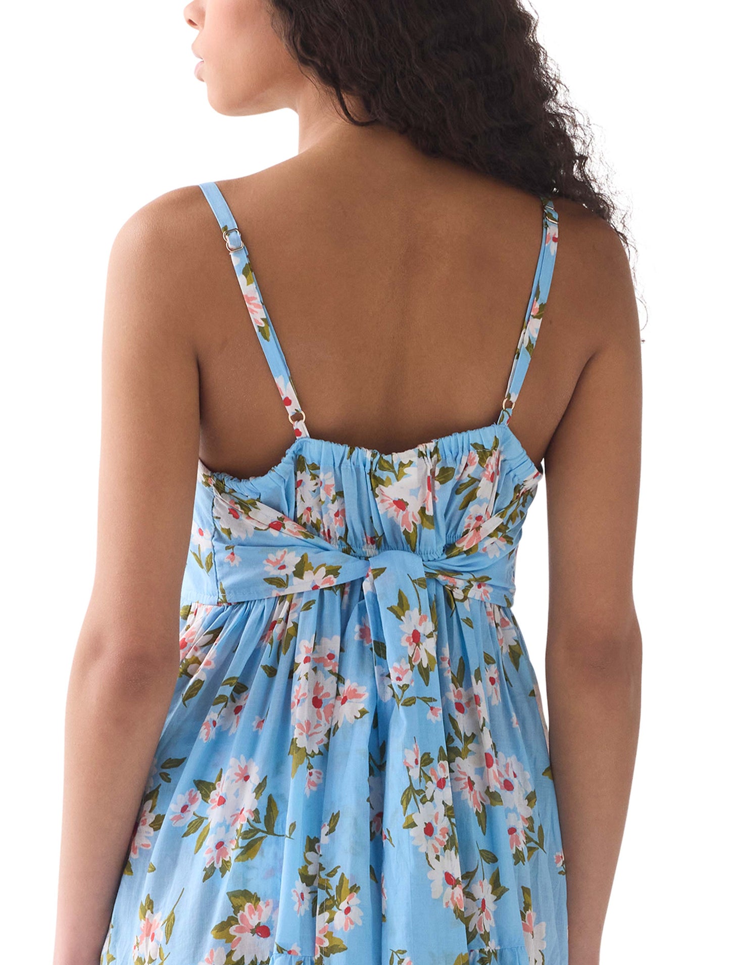 kate spade new york Tiered Cover Up Dress - Spring Daisies