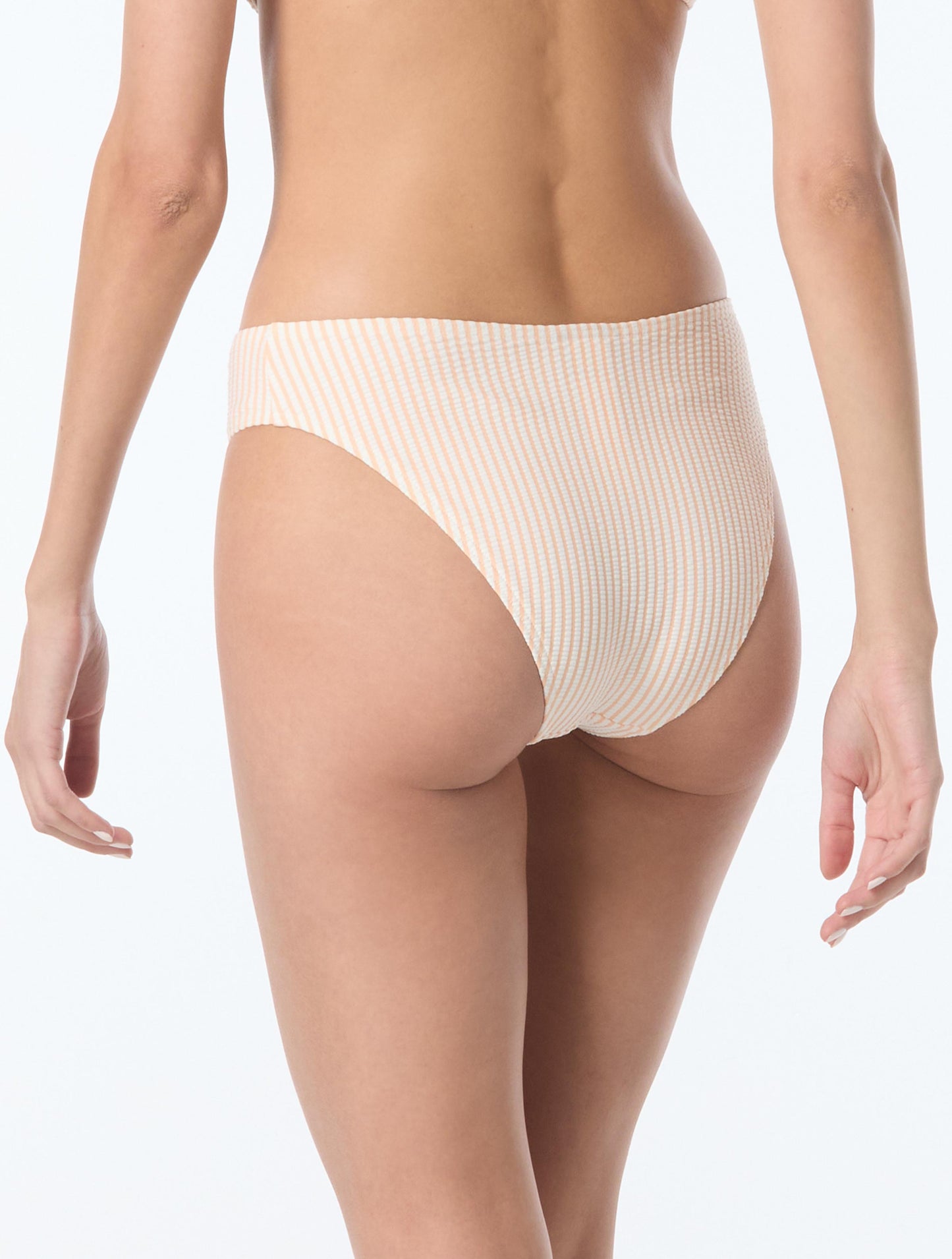 Kate Spade High Cut Bikini Bottom - Tide Stripe