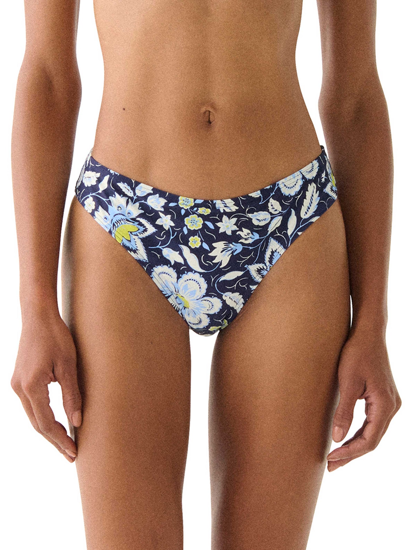 Kate Spade High Cut Bikini Bottom - Pretty Paisley
