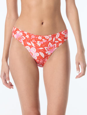 Kate Spade High Cut Bikini Bottom - Pretty Paisley