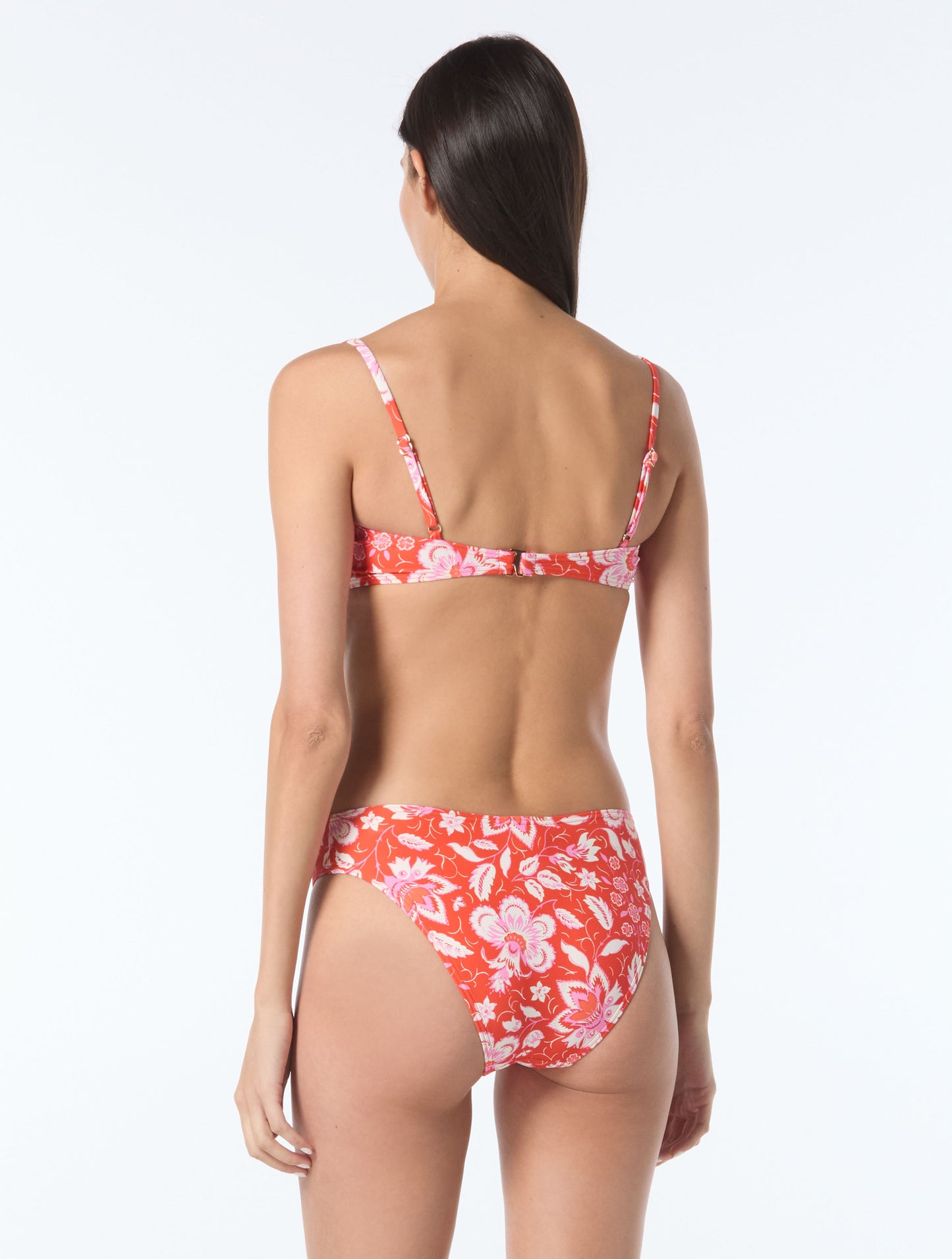 Kate Spade Ruched Underwire Bikini Top - Pretty Paisley