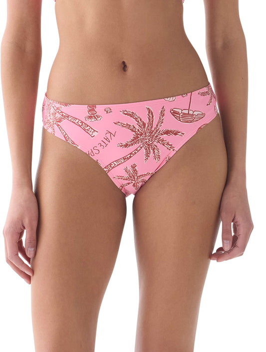 kate spade new york High Cut Bikini Bottom - Beachside