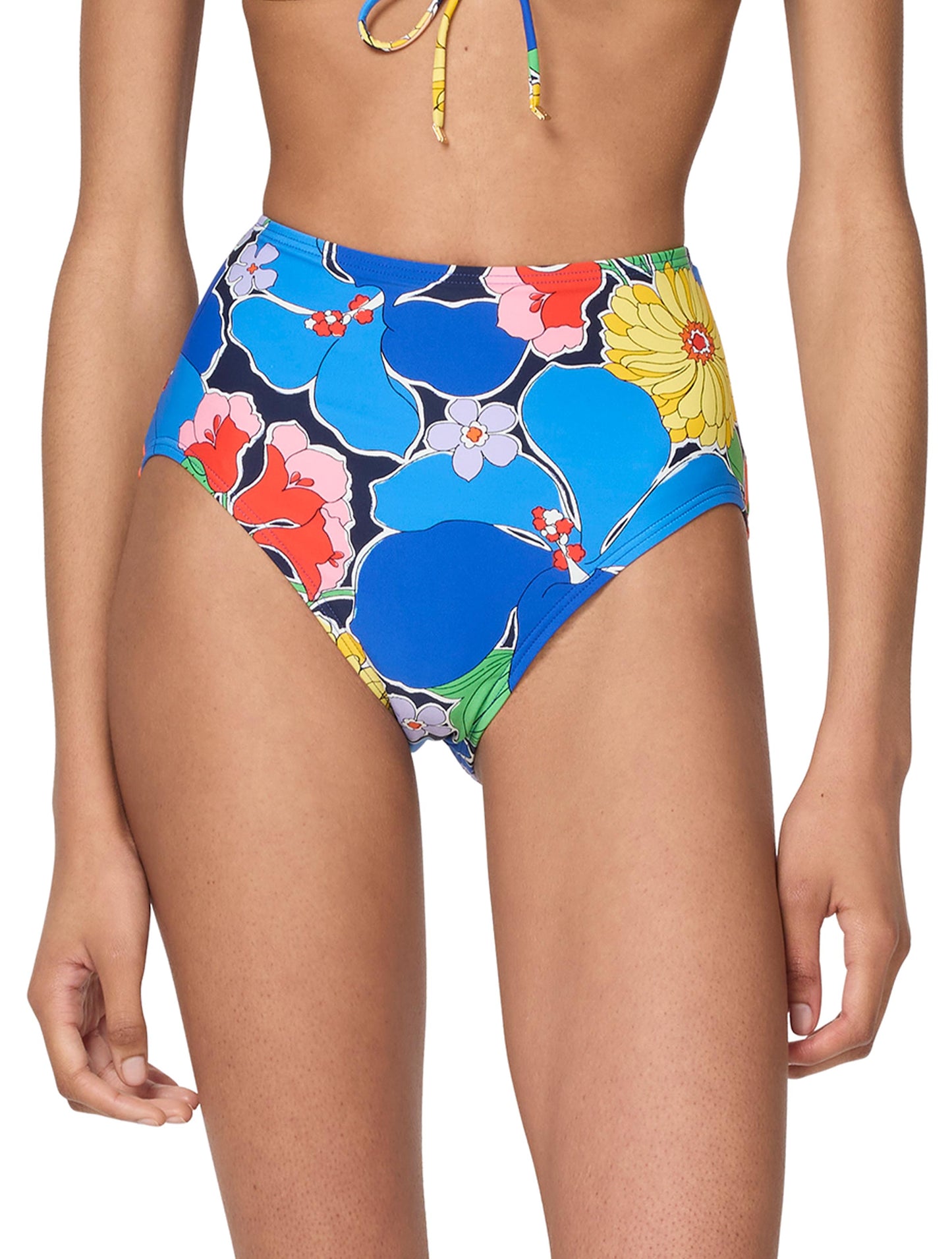 kate spade new york Multi-Color Coastal Garden Bikini Set & Pareo Cover Up Bundle