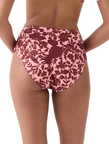kate spade new york High Leg Bikini Bottom - Pineapple Garden - 850 Quince