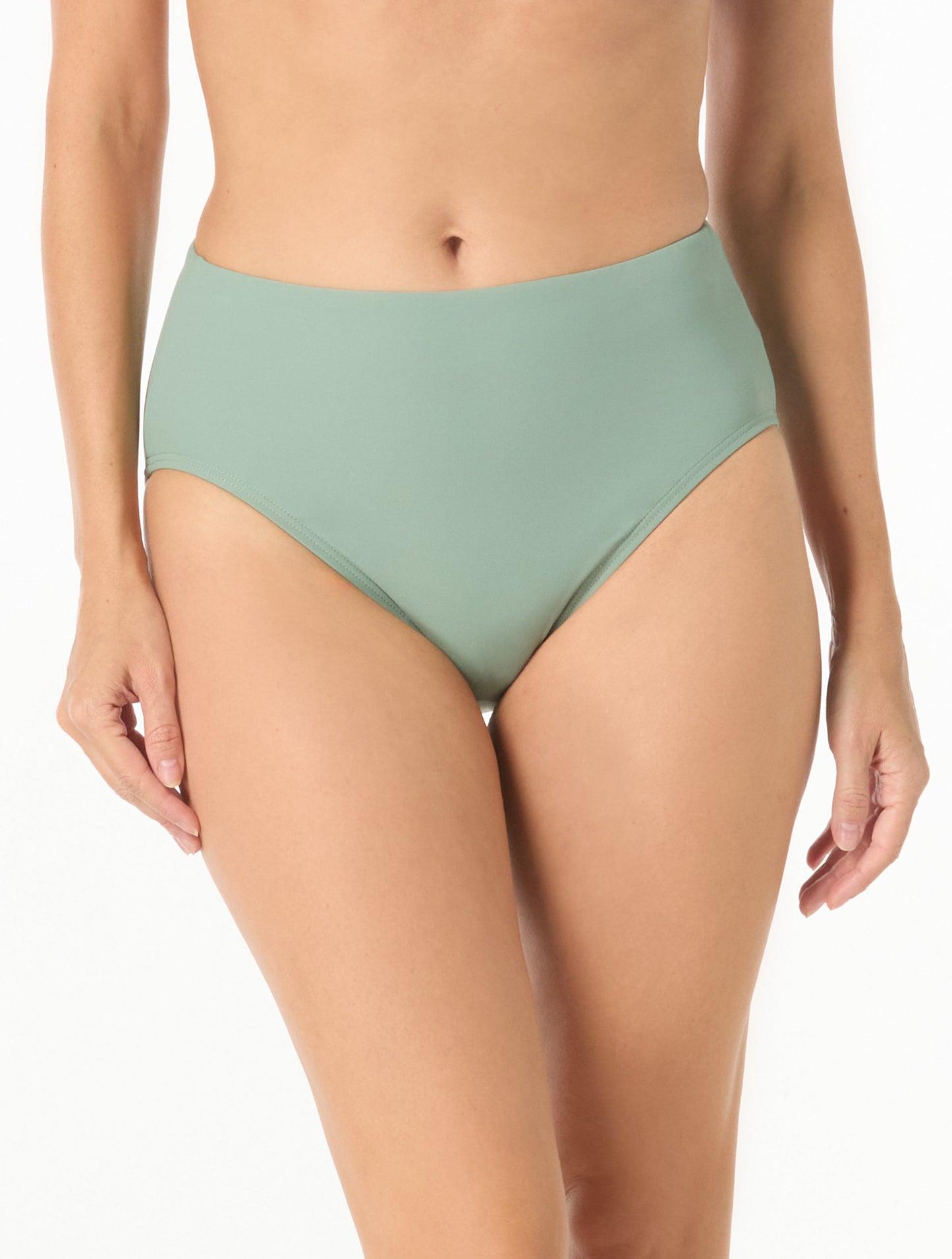 Coco Contours Onyx High Waist Bikini Bottom - Keepsake
