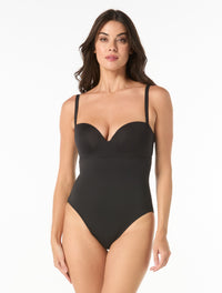 Coco Contours Uplift Bra Sized Underwire One Piece Swimsuit - Keepsake