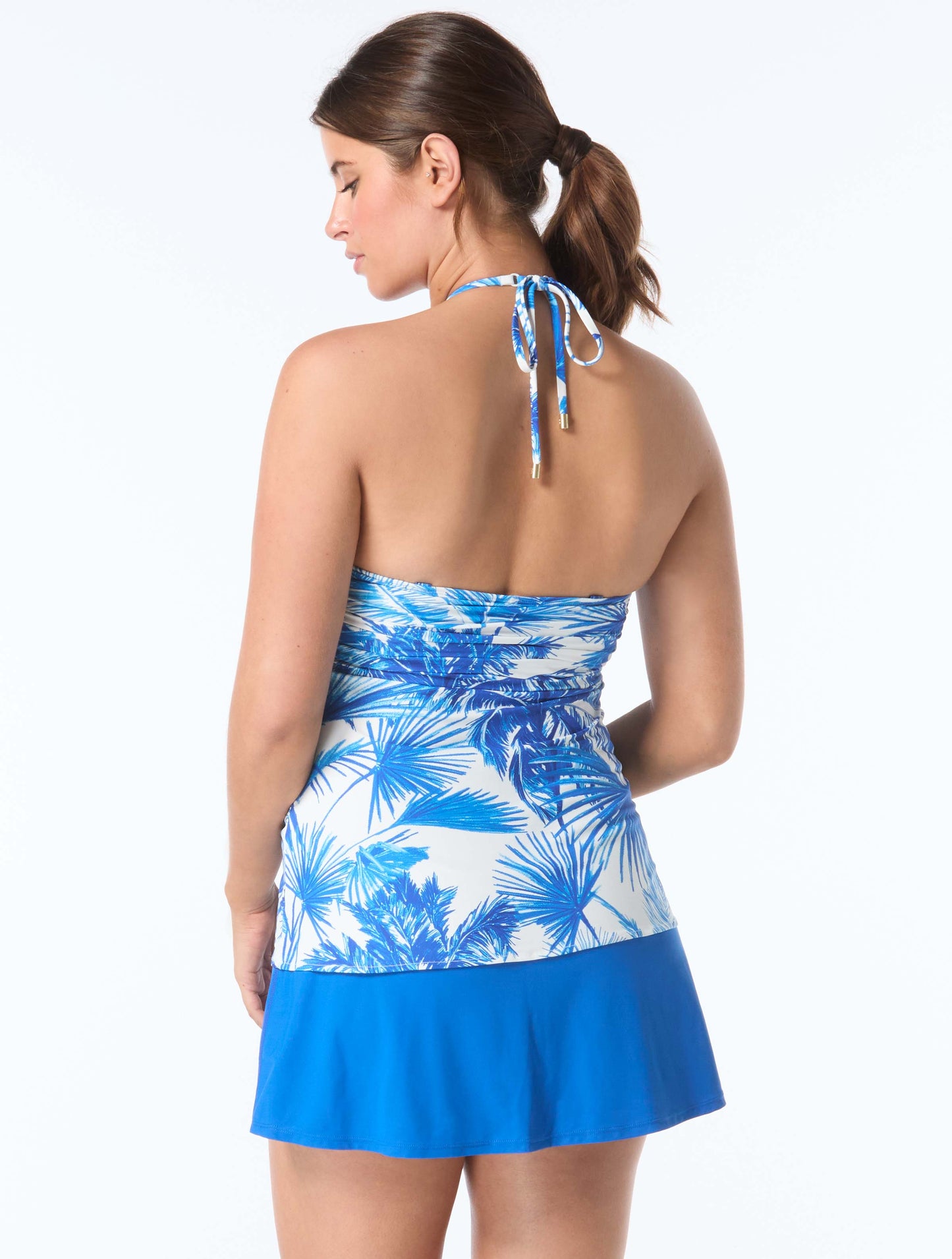 Coco Reef Opal Bra Sized Multi-Wear Underwire Bandini Top - Palm Tree Paradise