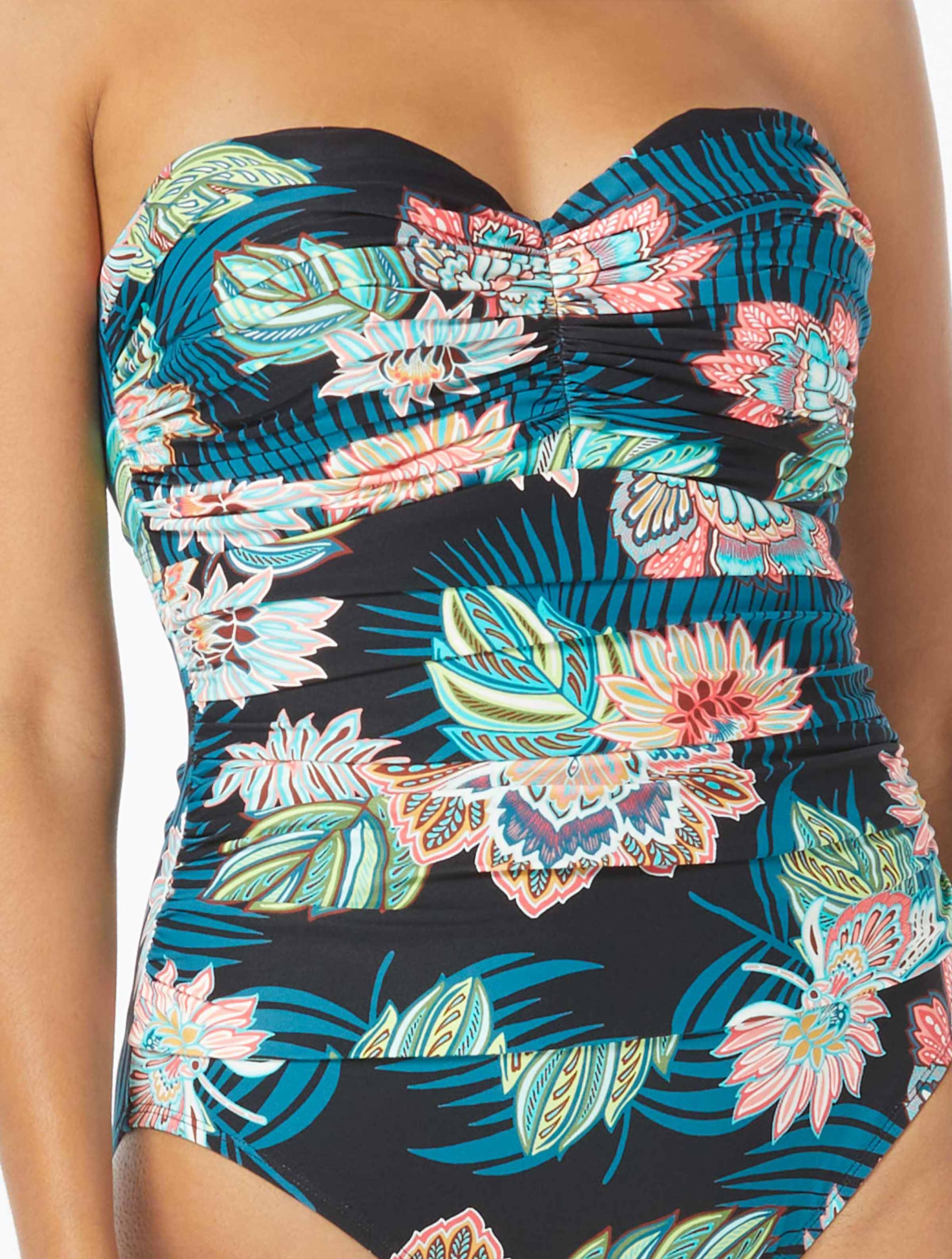 Coco Reef Charisma Bra Sized Underwire Bandeau One Piece