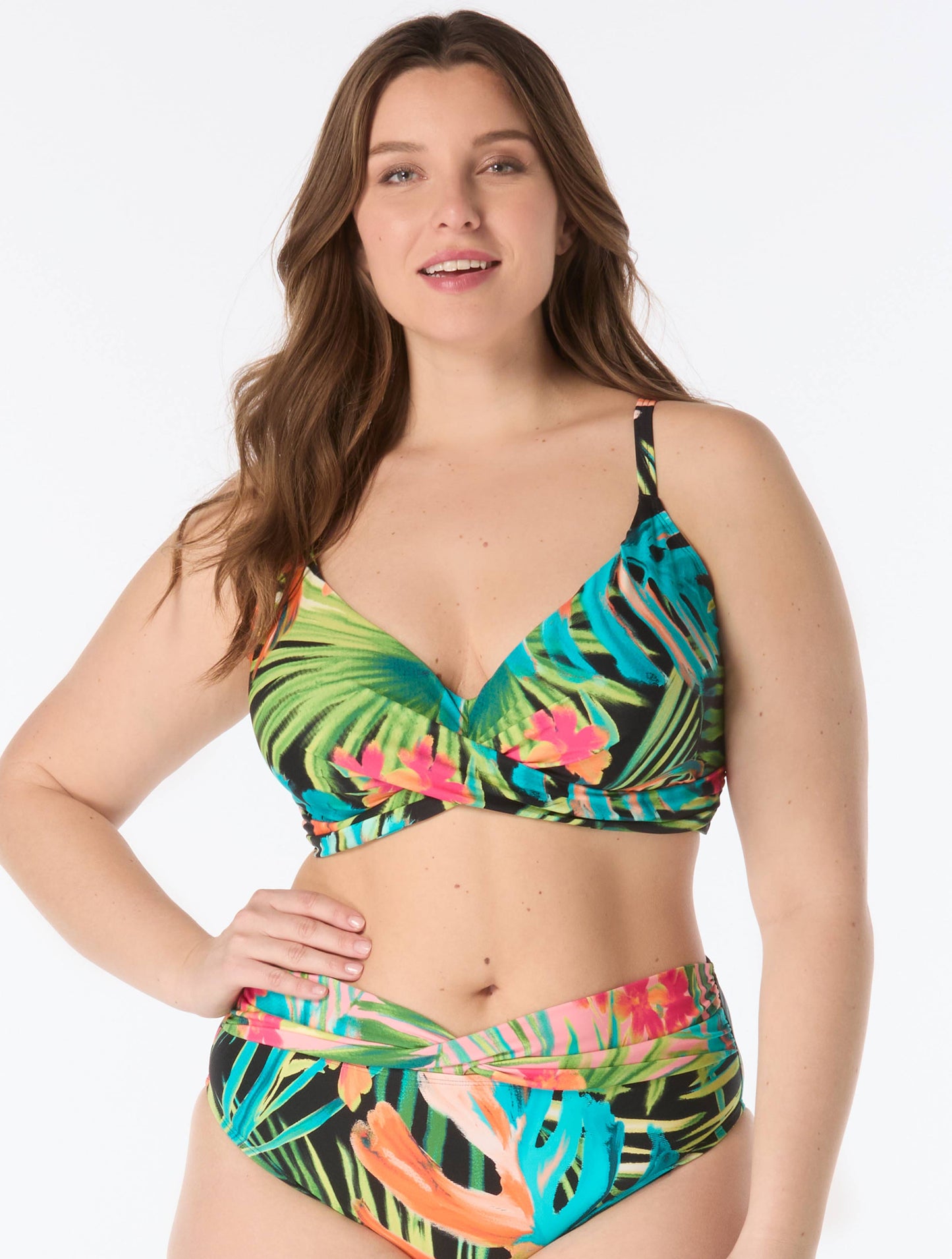 Coco Reef Island Grove Bikini Top, Bikini Bottom & Cover Up Pants Set Bundle