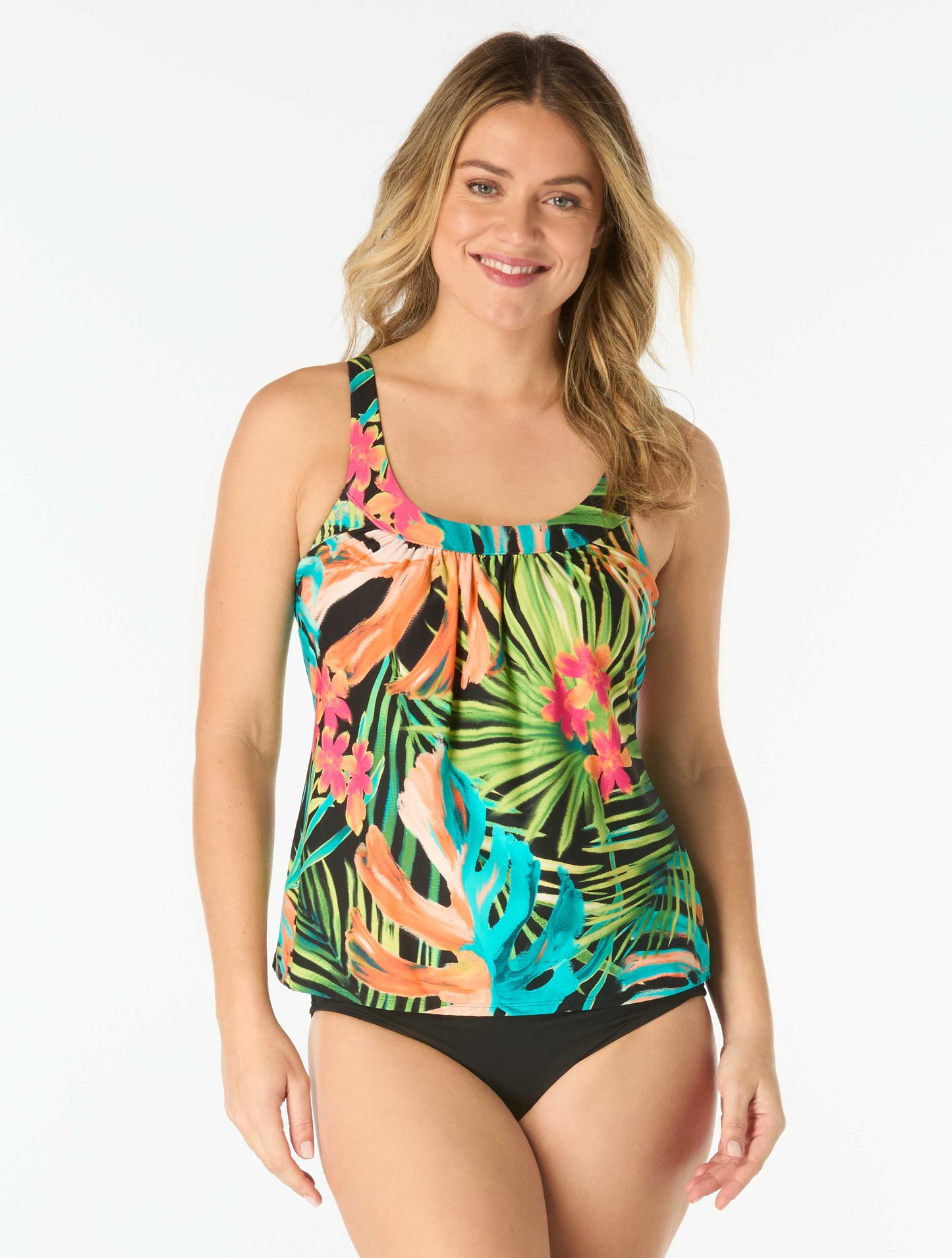 Coco Reef Ultra Fit Bra Sized Underwire Tankini Top - Island Grove