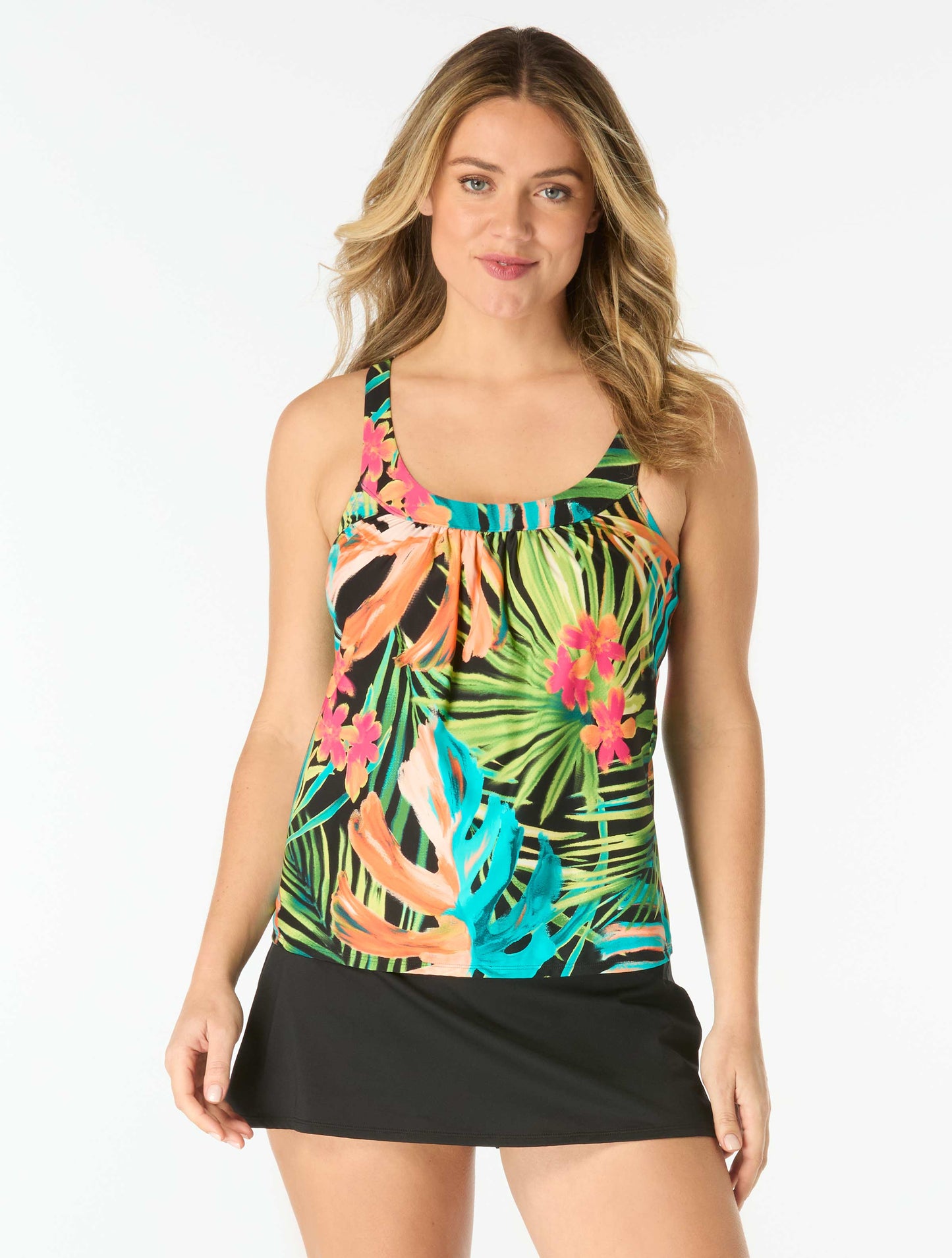 Coco Reef Ultra Fit Bra Sized Underwire Tankini Top - Island Grove