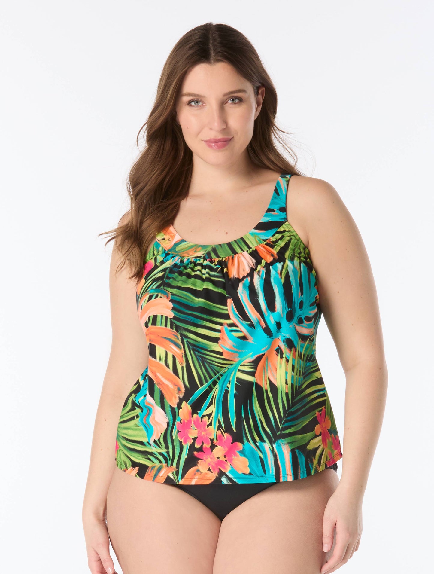 Coco Reef Ultra Fit Bra Sized Underwire Tankini Top - Island Grove