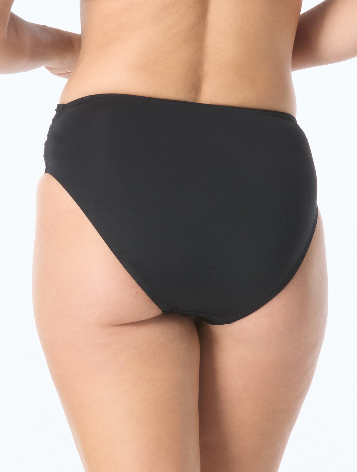 Coco Reef Tyra Twist Front High Waist Bikini Bottom - Classic Solids