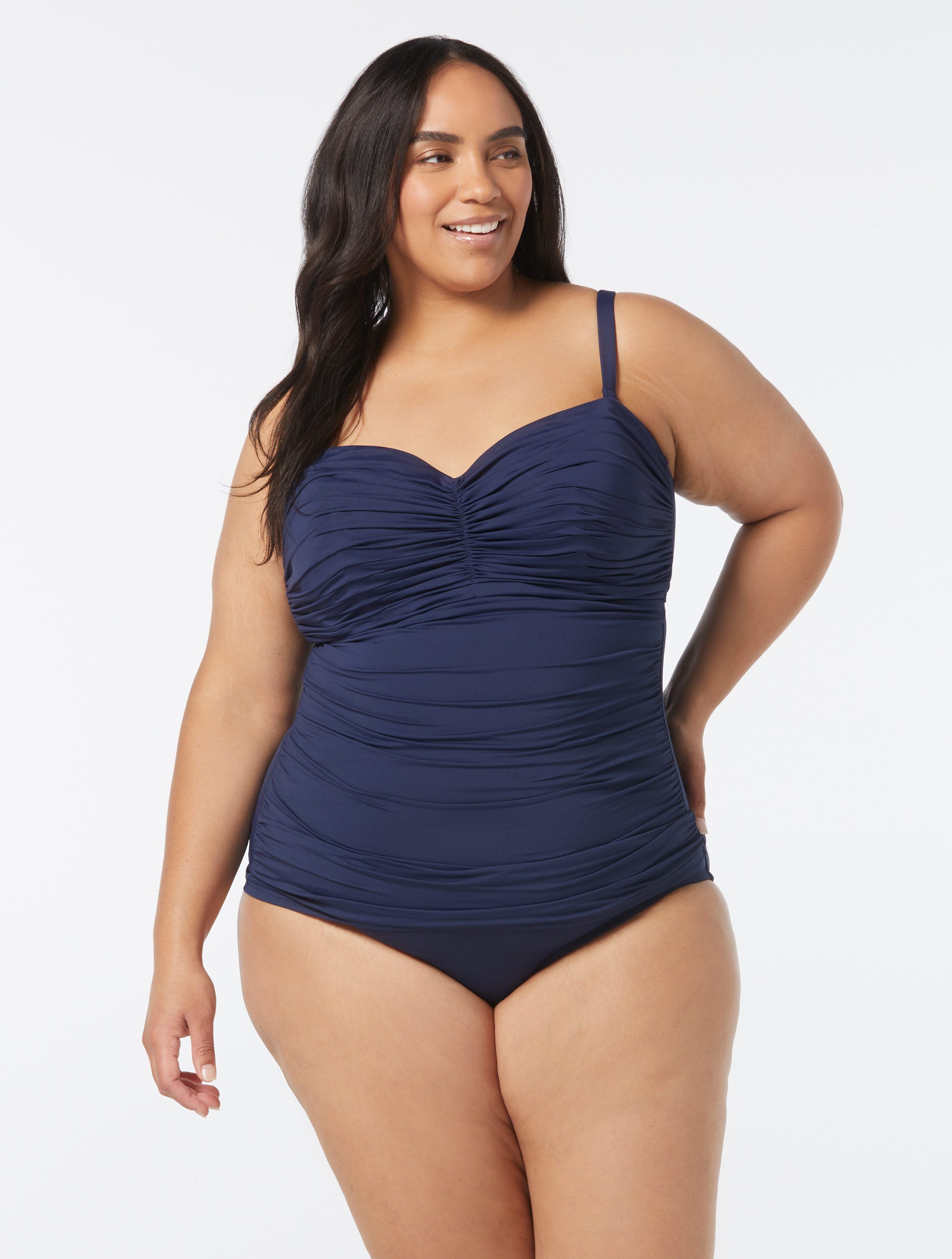 アンドマリー Coco pleats swimwear ブラック アンドマリー ANDMARY Coco pleats swimwear 水着 タグ付き