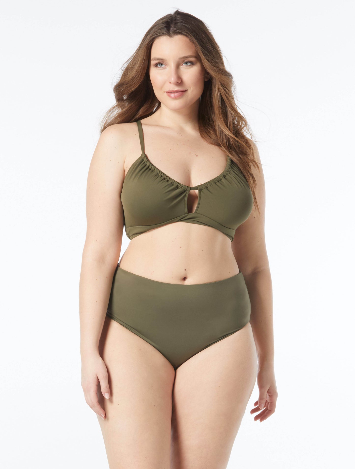 Coco Reef Palm Bikini Top, Bikini Bottom & High Waisted Skort Bundle
