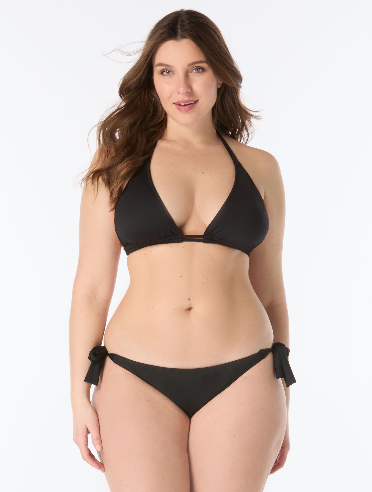 Coco Reef Foxy Bra Sized Double String Triangle Bikini Top - Flaunt Collection