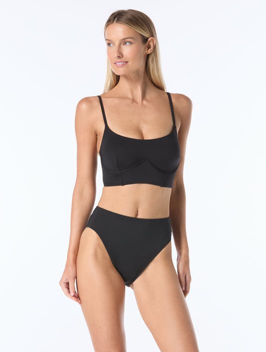 Vince Camuto Corset Bikini Top - Solids