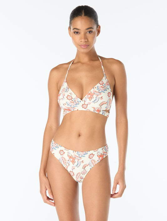 Vince Camuto Cross Front Halter Bikini Top - Bohemian Glamour Mini