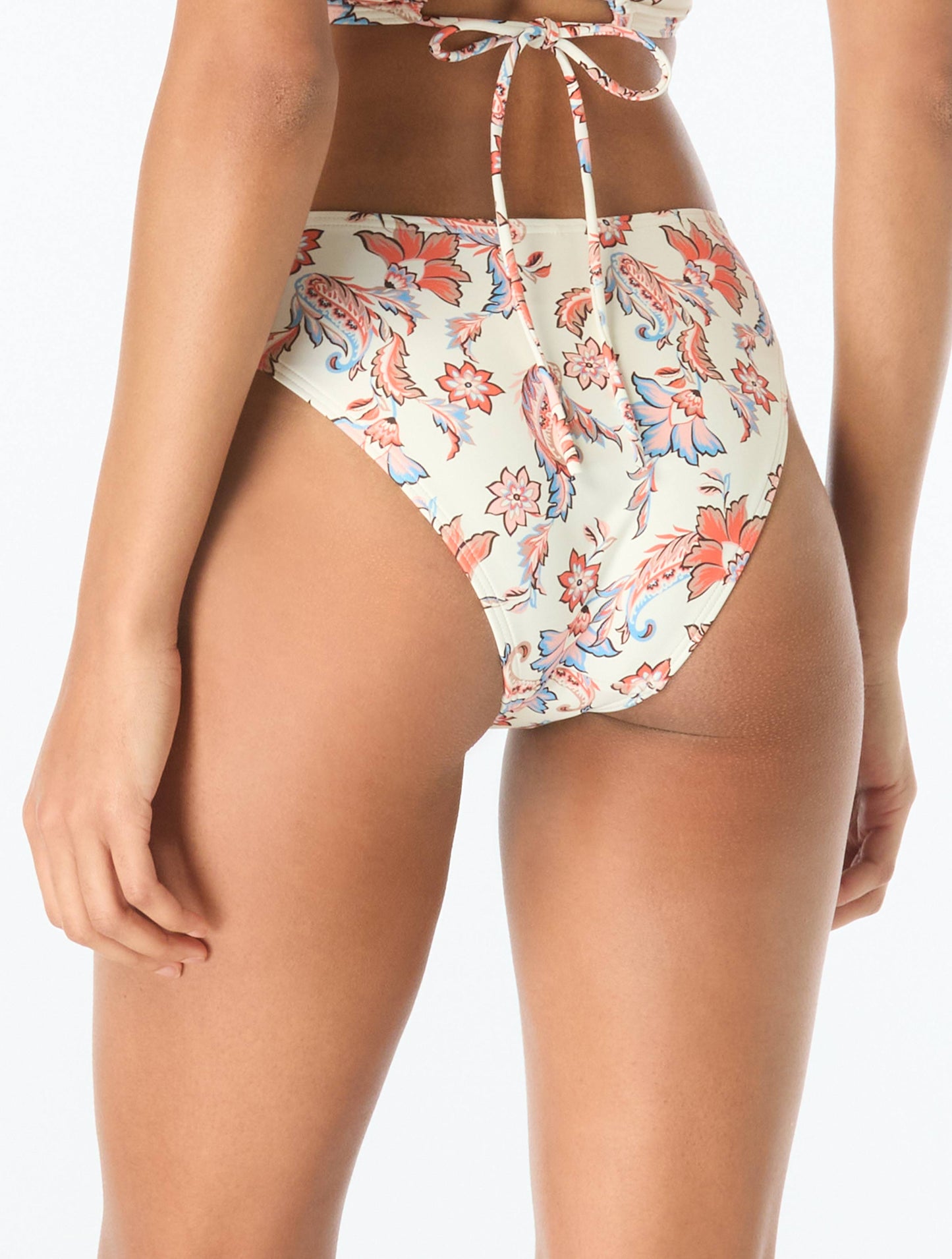 Vince Camuto High Cut Bikini Bottom - Bohemian Glamour Mini