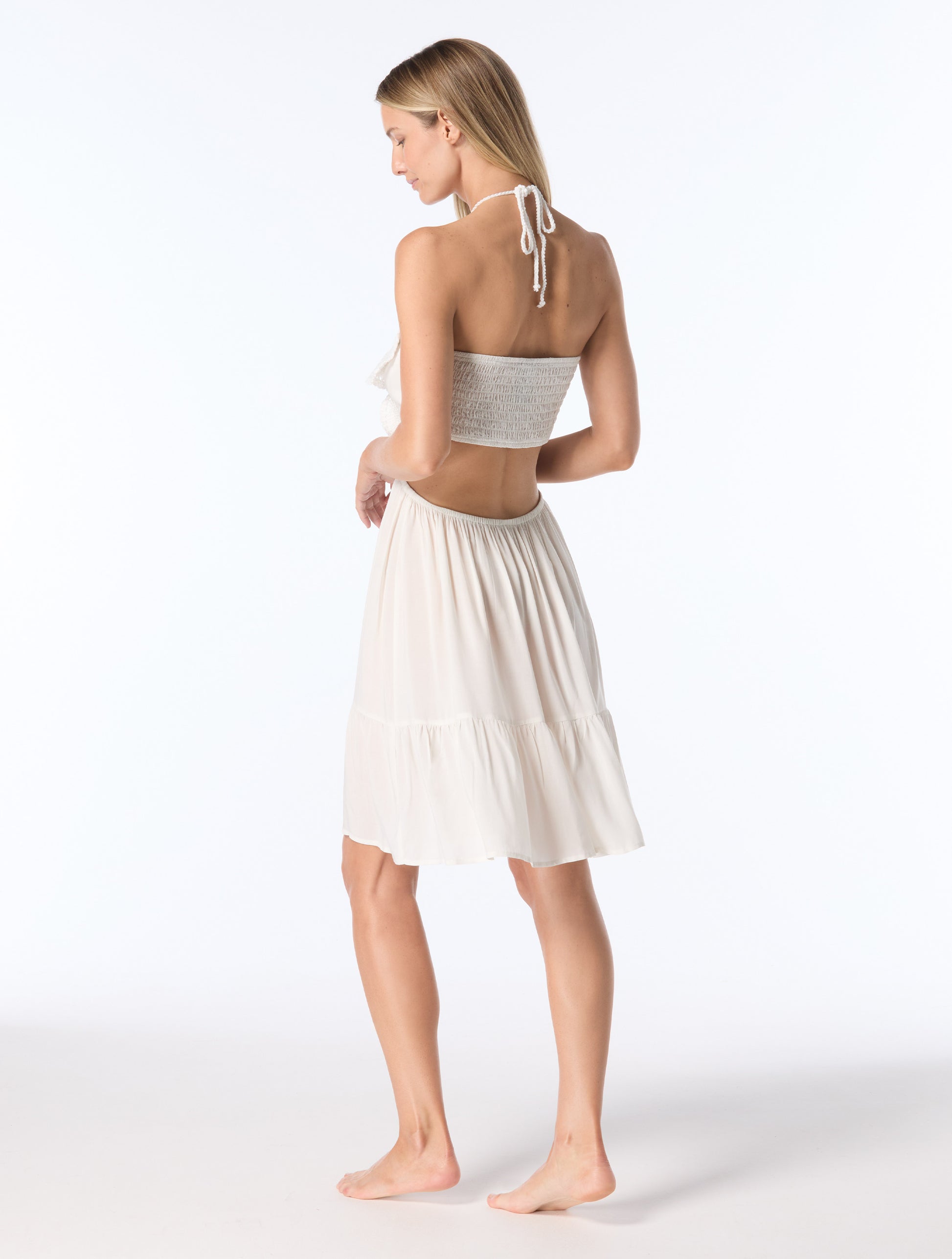vince camuto crochet dress Vince Camuto Women's Sleeveless Crochet Dress