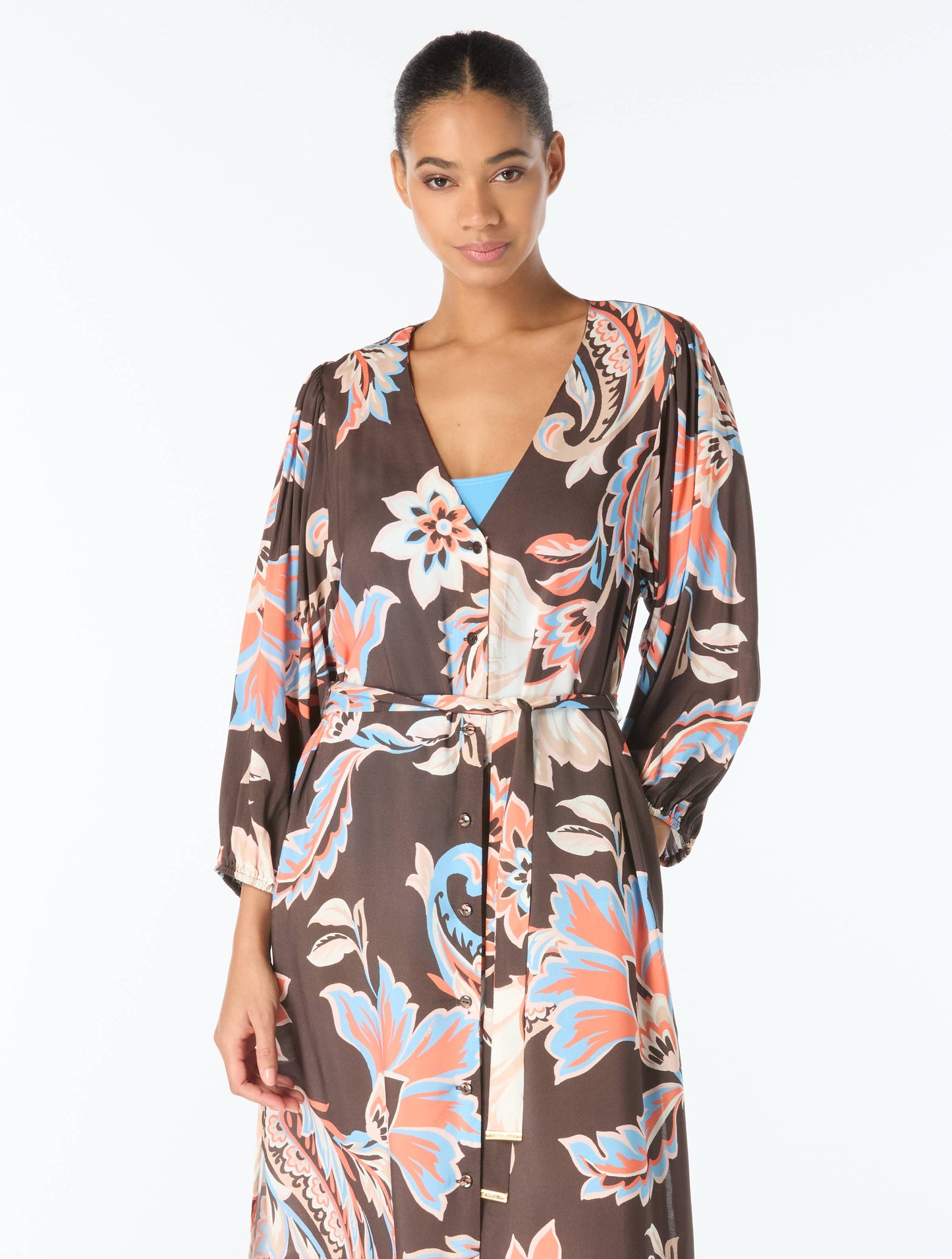 VInce Camuto One Piece Swimsuit & Maxi Dress Set Bundle