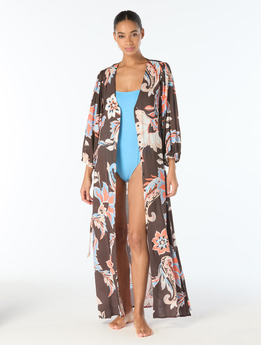VInce Camuto One Piece Swimsuit & Maxi Dress Set Bundle