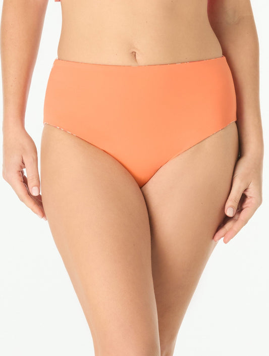 Coco Reef Verso High Waist Reversible Bikini Bottom - Sunset Batik - Beach2Ocean