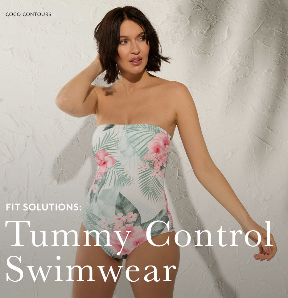 fit solutions: tummy control swimwear