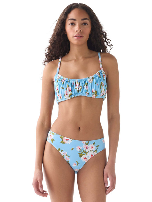 kate spade new york Underwire Shirred Bikini Top - Spring Daisies - Beach2Ocean