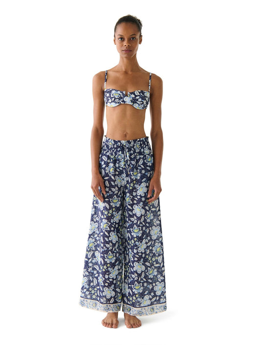 Kate Spade Pretty Paisley Bikini Set & Cover Up Pants Bundle - Beach2Ocean