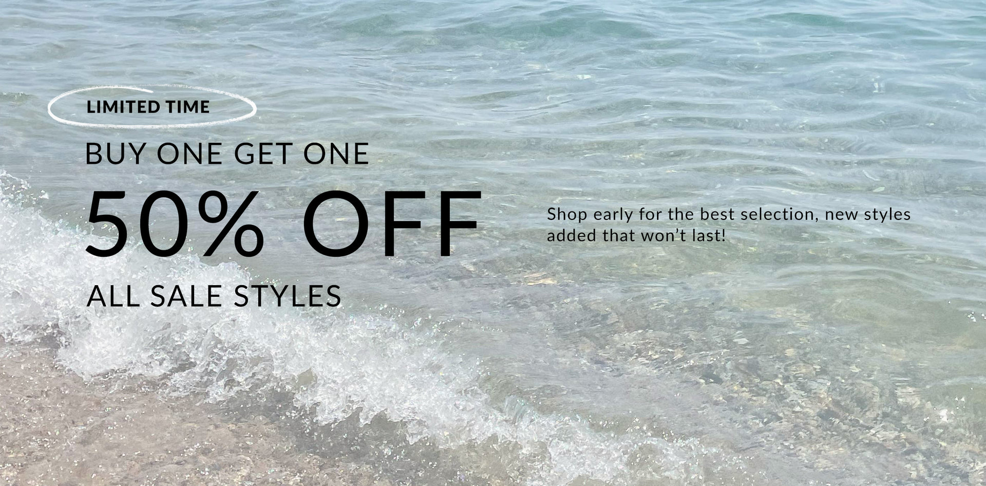 Buy One, Get One 50% Off - Limited Time