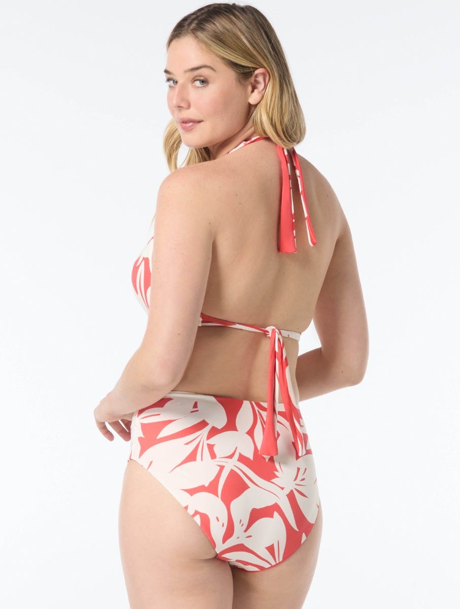 Coco Reef Verso Bra Sized Twist Reversible Underwire Bikini Top